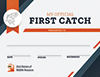 My first catch DWR certificate